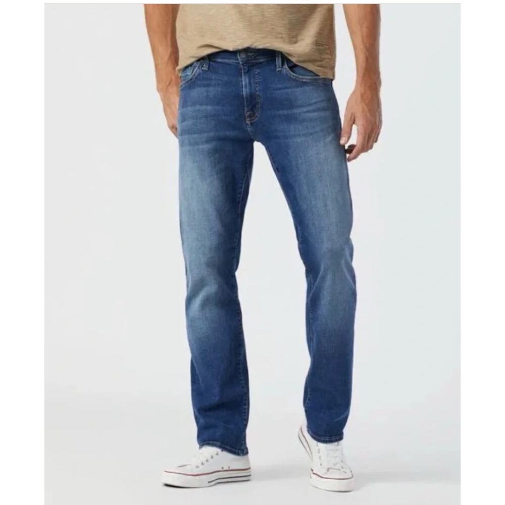 Mavi Zach Straight Leg Jeans 36 x 34